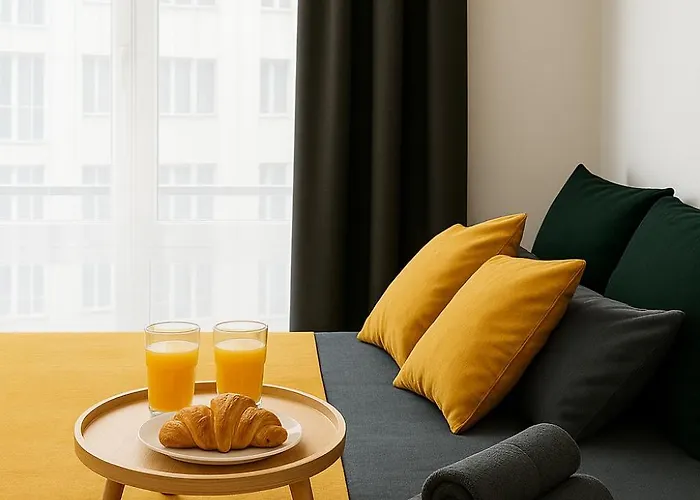 Miodowy Apartament Na Kopisto 8A, Nowe Miasto W Centrum Rzeszowa